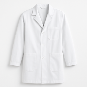 Slim Fit Lab Coat for Medical Students