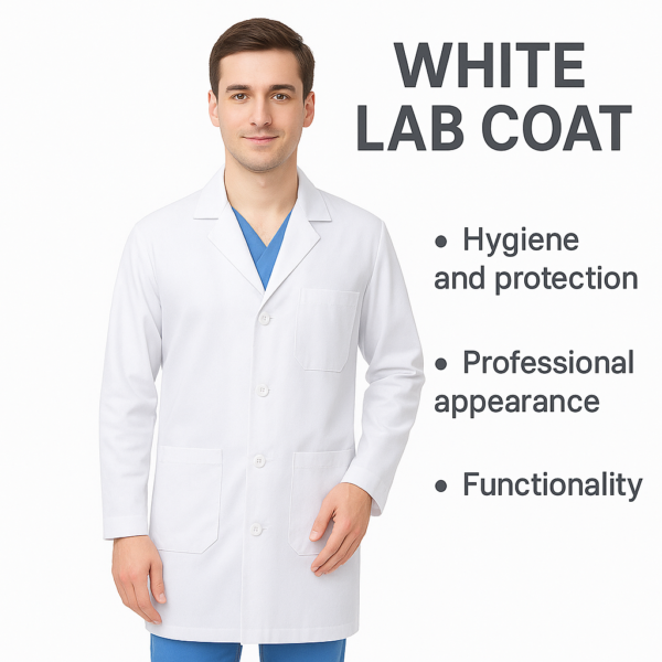 Slim Fit Lab Coat for Medical Students - Image 2